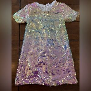 Sparkling Sequin Kids Formal Dress
